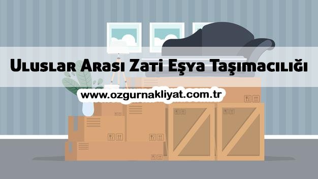 Uluslar Arası Zati Eşya Taşımacılığı